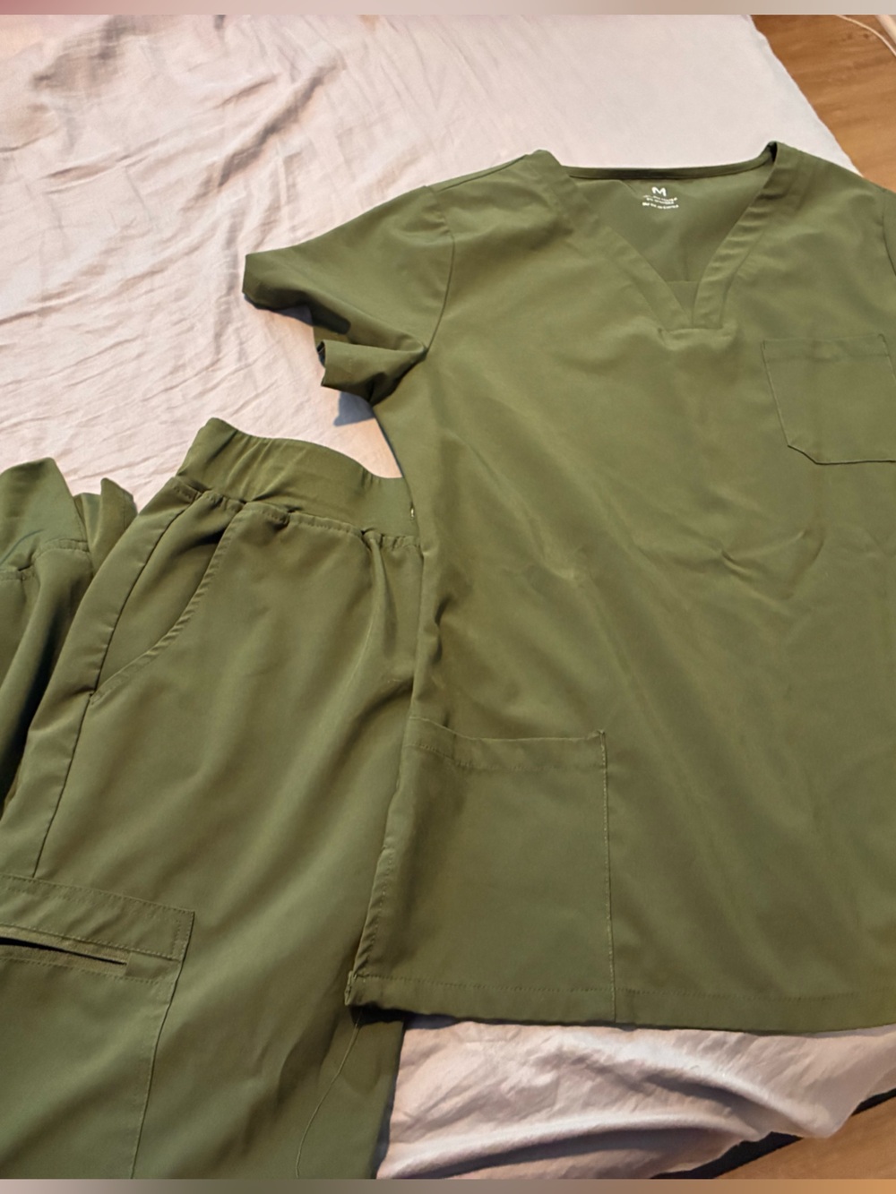 Men's Olive Green Utility Shorts